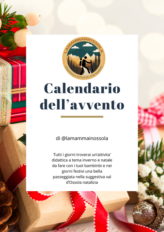 Calendario dell'avvento per famiglie e bambini avventurosi