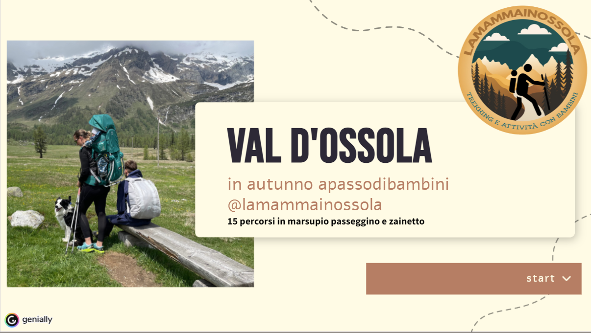 15 percorsi per bambini in autunno in val d'Ossola